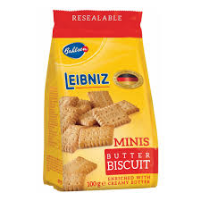 Печенье "Bahlsen Leibniz" мини сливочное 100г, Польша