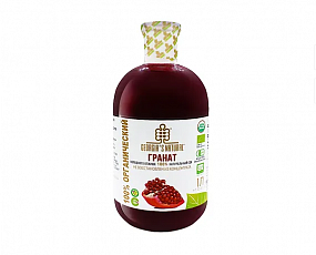Сок Гранатовый ORGANIC "GEORGIA'S NATURAL" холодного отжима 1 л, Грузия
