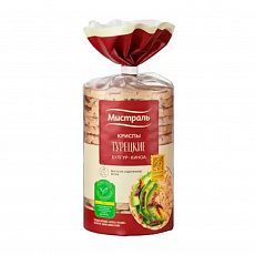 Криспы Булгур-киноа "Мистраль" 100 г, Россия