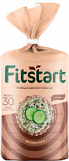 Хлебцы Fitstart пшенично-ржаные Чесночные 90 г, Россия