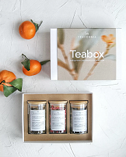 Чайный набор "Teafornia" (Ройбуш травяной, Сансет,Гречишный чай и садовая малина), Россия