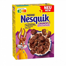 Готовый завтрак Nesquik Crunchy Brownie 300 г, Германия