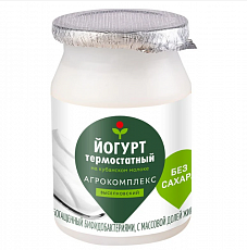 Йогурт термостатный "Агрокомплекс" ацидофильный 2,5% 140 г, Россия, БЗМЖ
