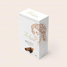 Шоколад горький THEOBROMA "Пища Богов" 65% с корицей, 100 г, Россия