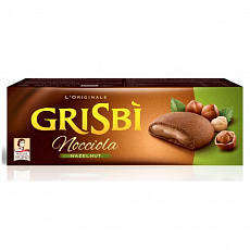 Печенье "Grisbi" с начинкой из орехового крема 150 г, Италия