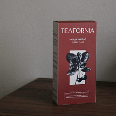 Чай Да Хун Пао улун с вишней "Teafornia" 50 г, (20 фильтр-пакетиков), Россия