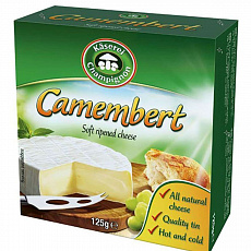 Сыр мягкий Camembert "KASEREI" 50% 125 г, БЗМЖ